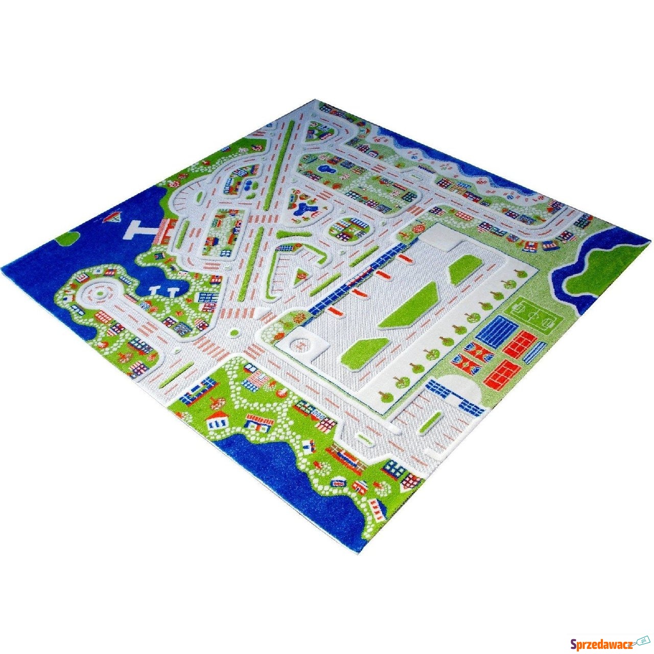 Dywan Miasto Portowe 3D 200 x 200...