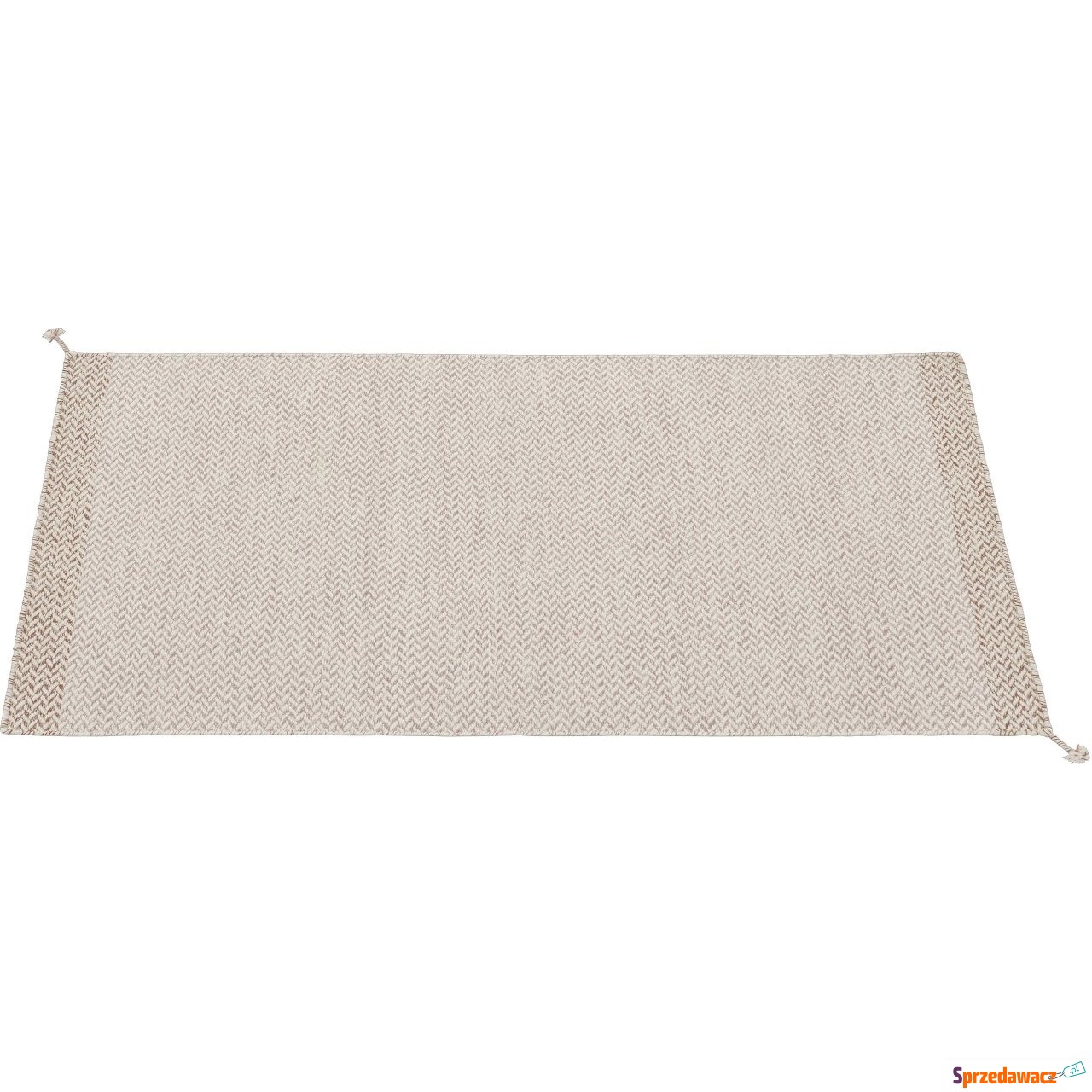 Dywan Ply 85 x 140 cm jasnoróżowy