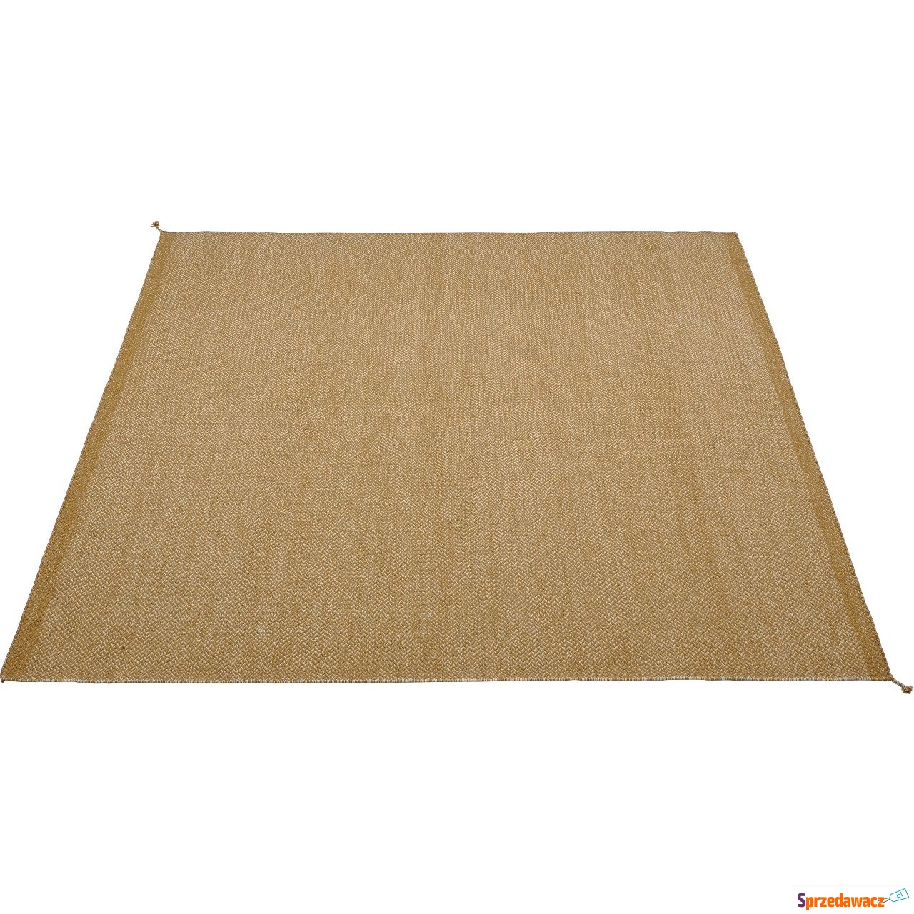 Dywan Ply 280 x 280 cm pomarańczowy
