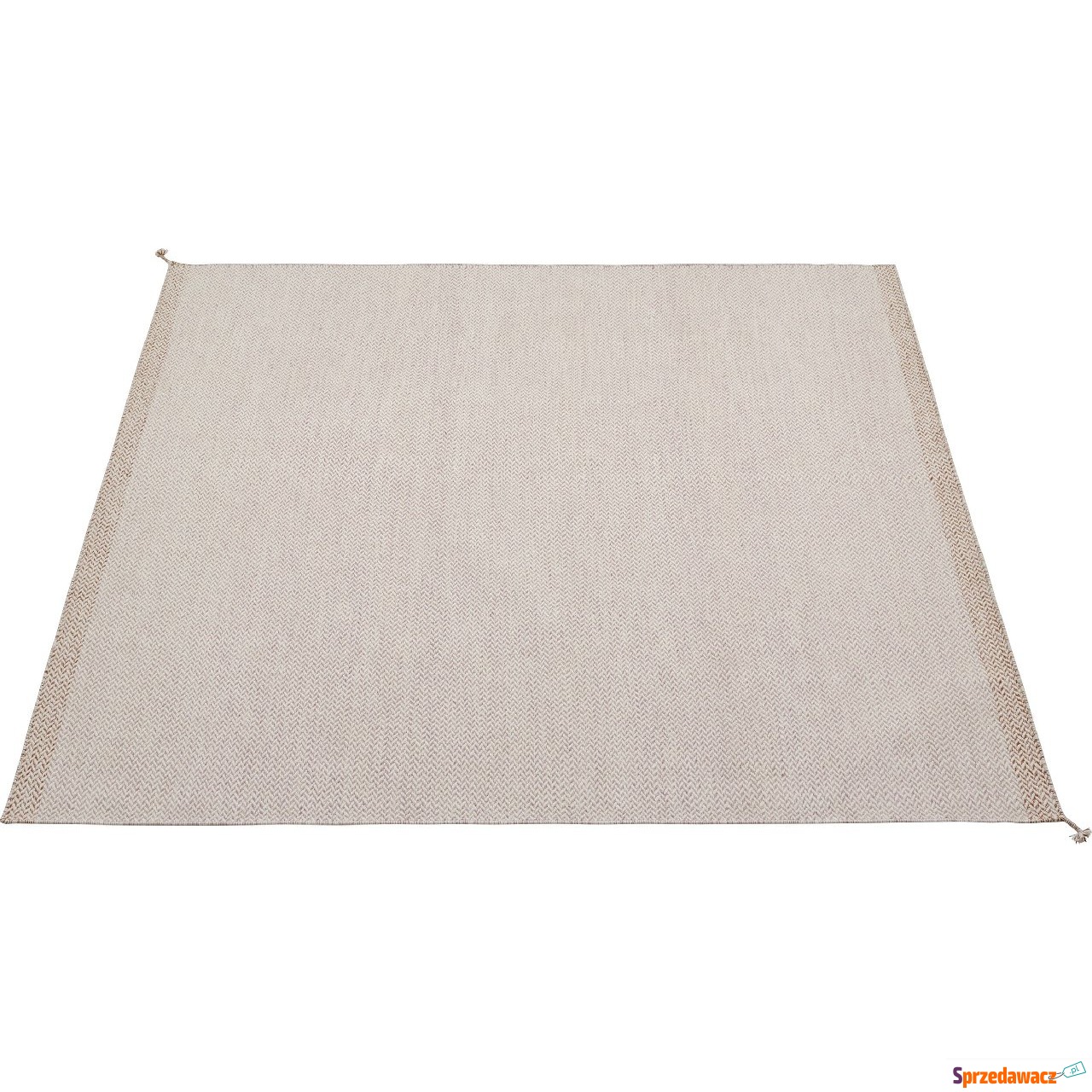 Dywan Ply 240 x 240 cm jasnoróżowy