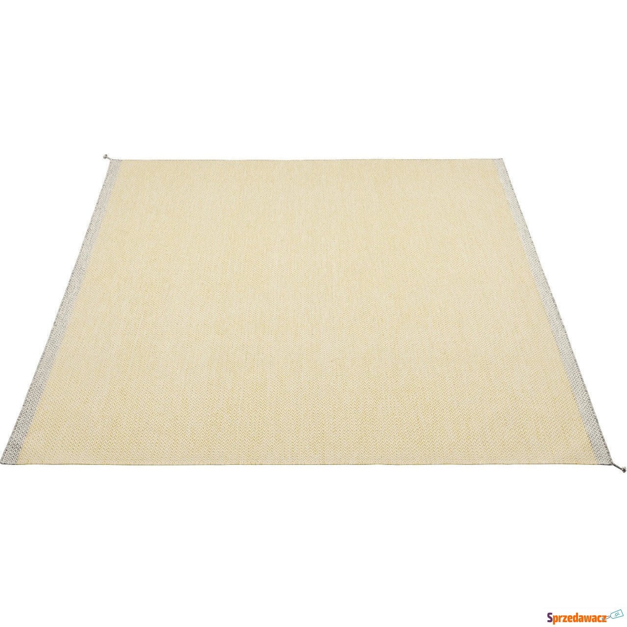 Dywan Ply 280 x 280 cm żółty