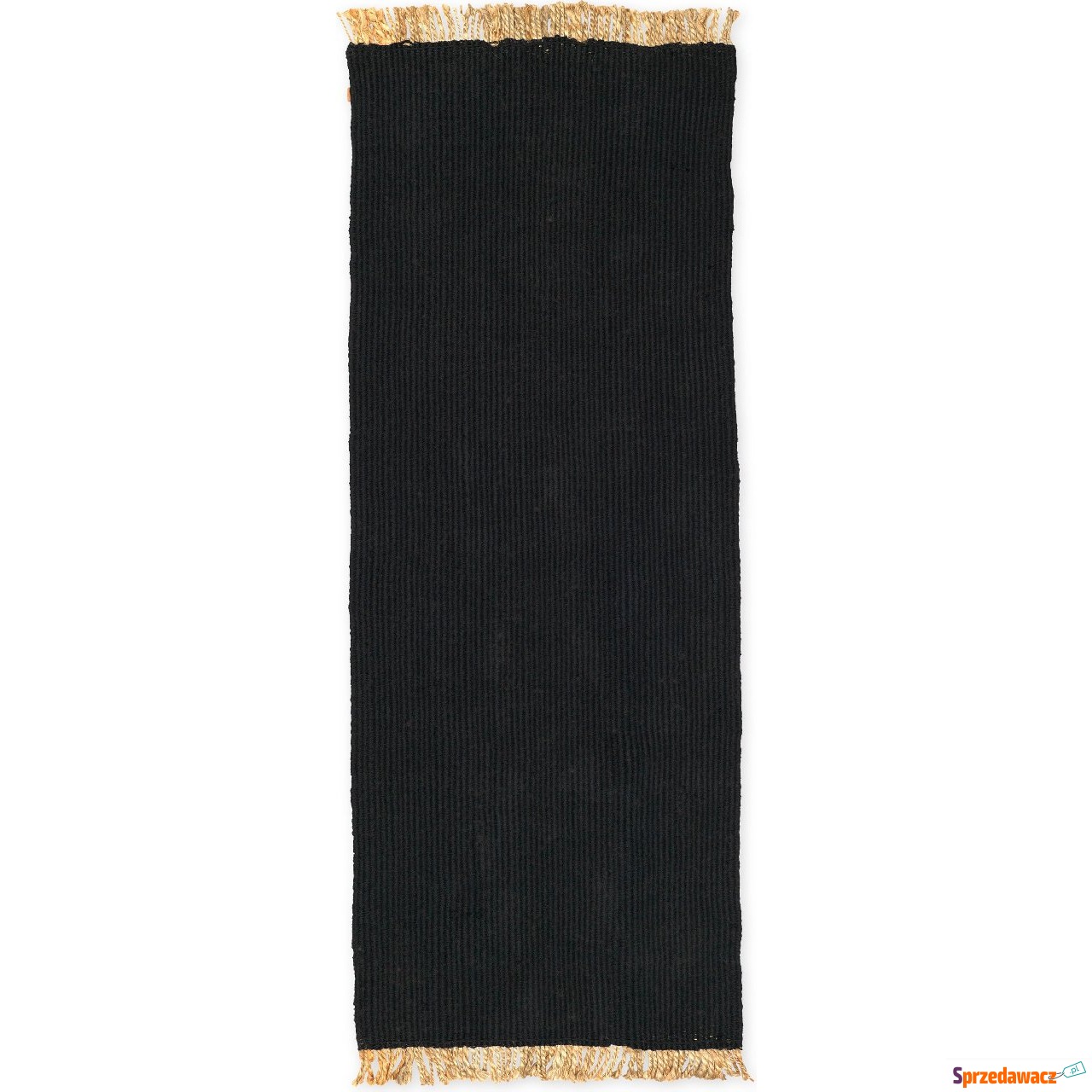 Dywan Block 80 x 200 cm czarny
