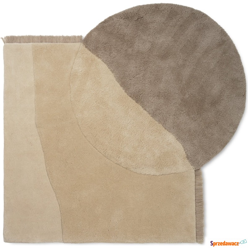 Dywan Tufted beżowy