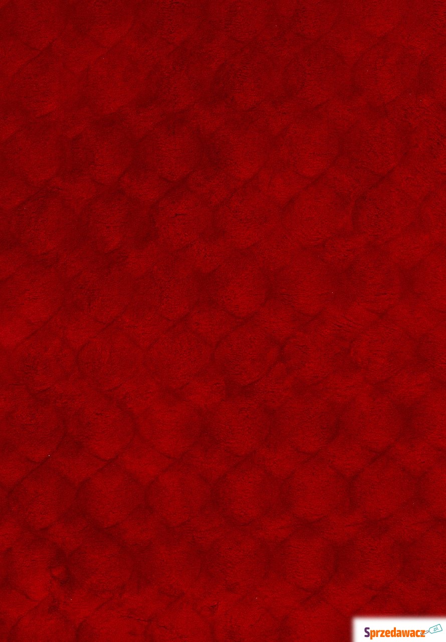 Dywan Diamond Cut 80 x 150 cm czerwony