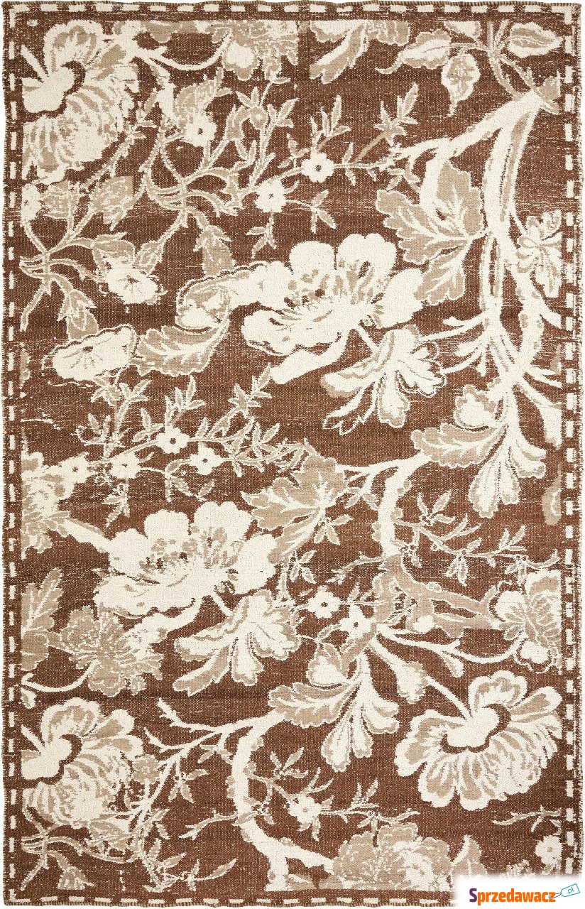 Dywan Bloss 160 x 230 cm brązowy