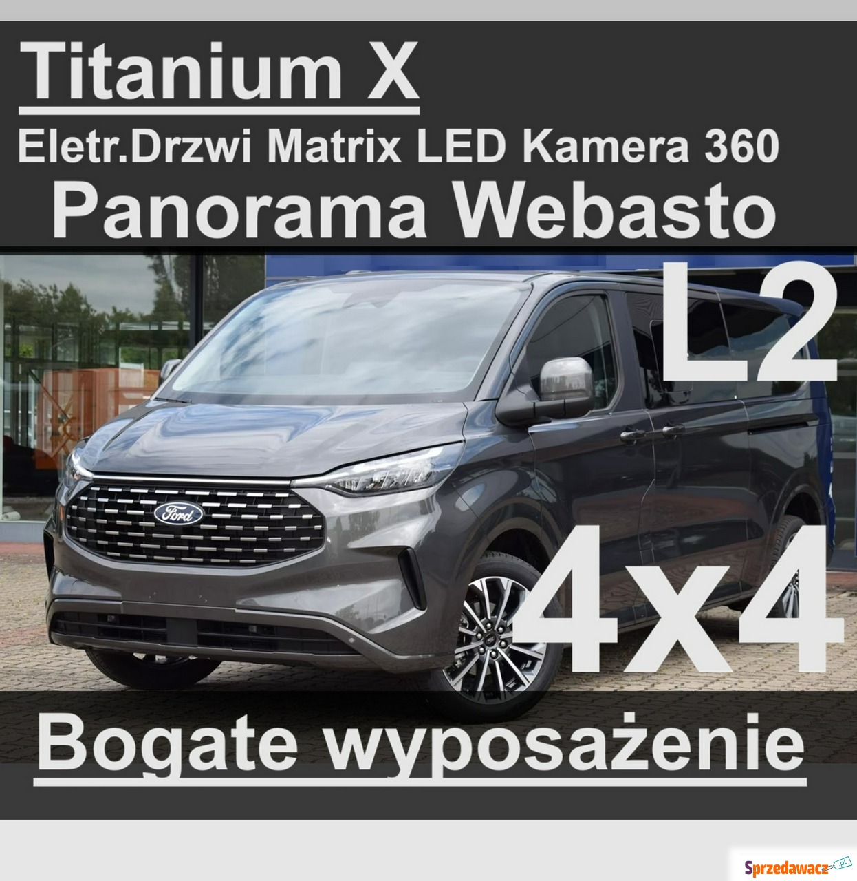 Ford Tourneo Custom - Titanium...