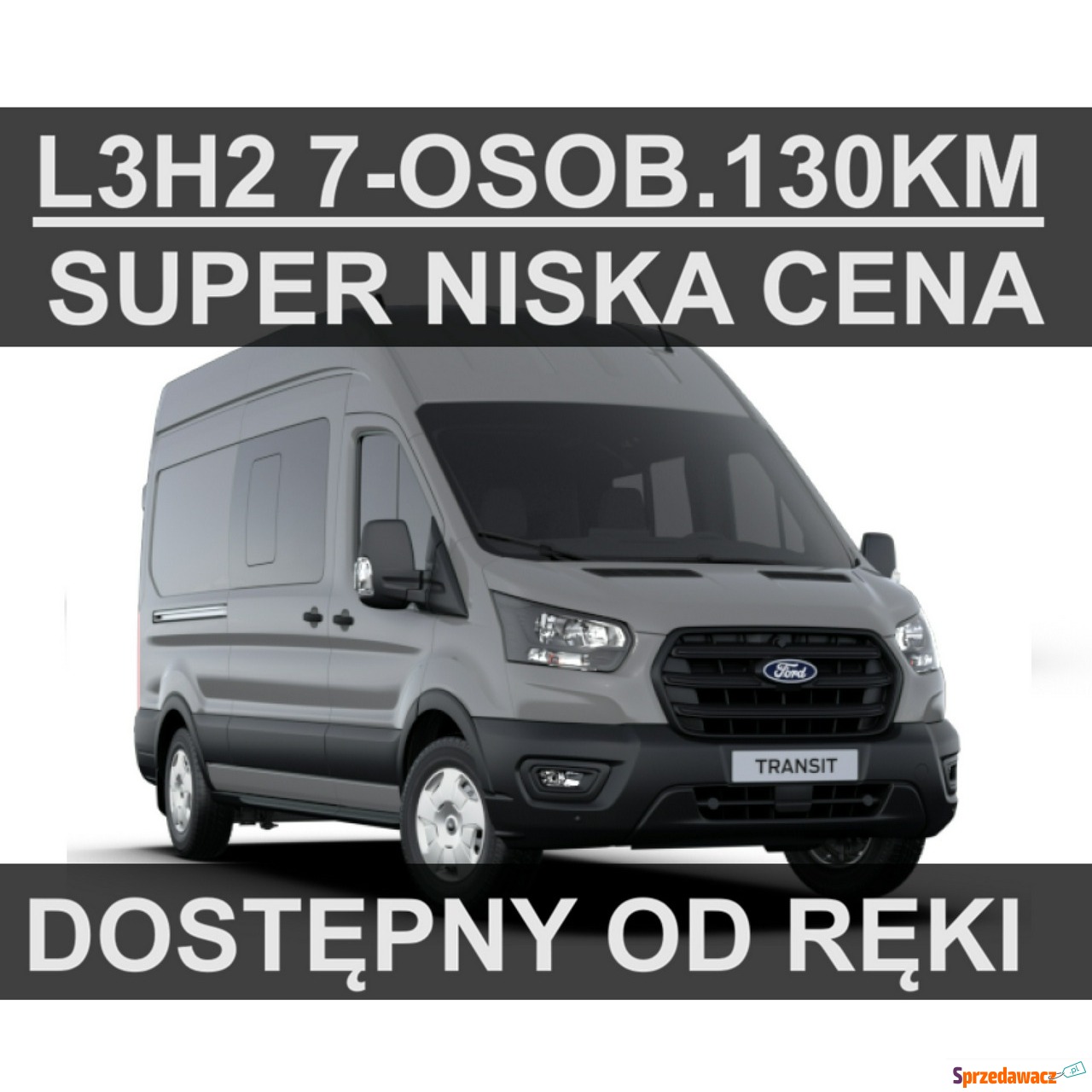 Ford Transit - L3H2 130KM  Super...