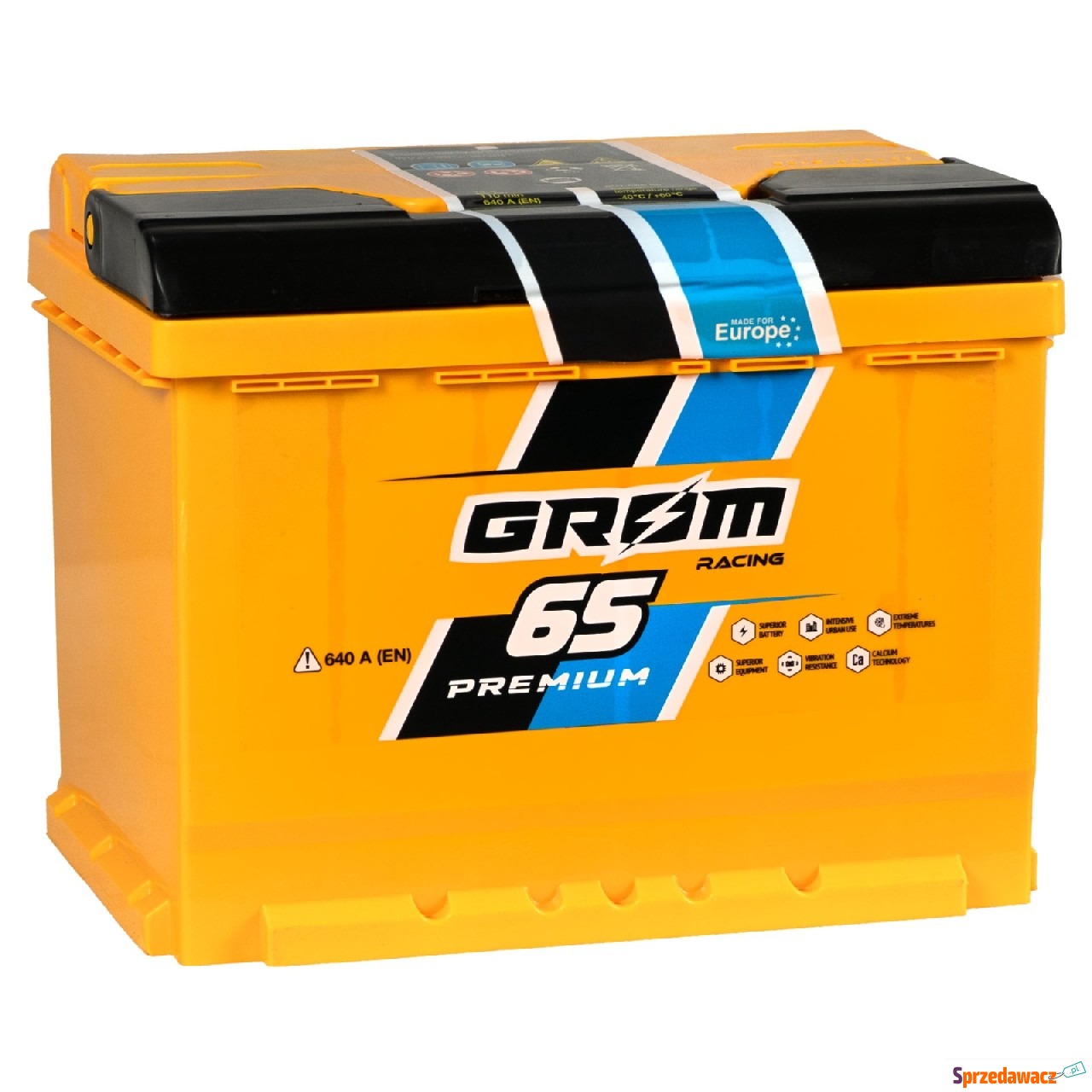 Grom Racing 65AH 640A P+
