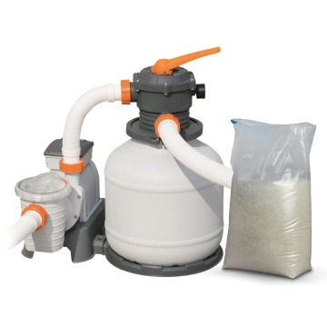 Pompa piaskowa, 8327 l/h + piasek 25kg, Bestway, 58499