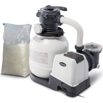Pompa filtrująca piaskowa, 7900 l/h, Intex, + piasek 25 kg, 26646
