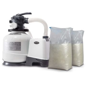 Pompa filtrująca piaskowa, 10500 l/h, Intex, + 50 kg piasku, 26648