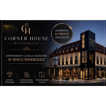 Corner House Mickiewicza 1 / Kawalerka/ 28,35 m2