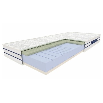 Materac Neptun Lux Optimum 120x200 cm pianka termoelastyczna, H1 miękki