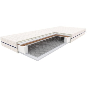 Materac Polaris Optimum 100x200 cm sprężyny, H4 twardy