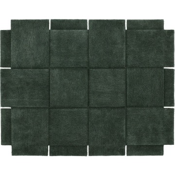 Dywan Basket 185 x 240 cm zielony