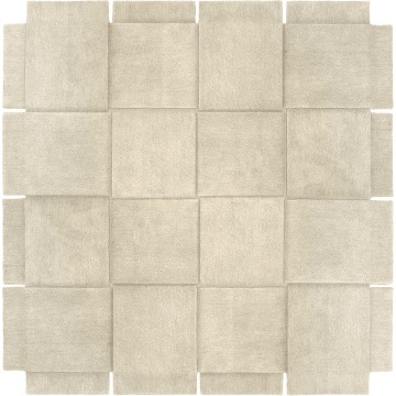 Dywan Basket 245 x 245 cm beżowy