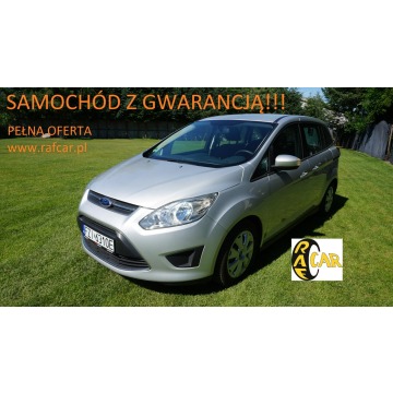 Ford Grand C-MAX - zarejestrowany, ubezpieczony. Gwarancja. Polecam !!!