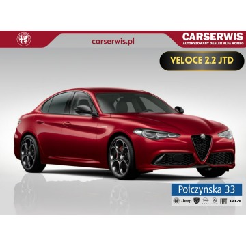 Alfa Romeo Giulia - Veloce 2.2 JTD 210 KM Q4|Alfa Red |Premium Theatre Sound, Techno|MY26