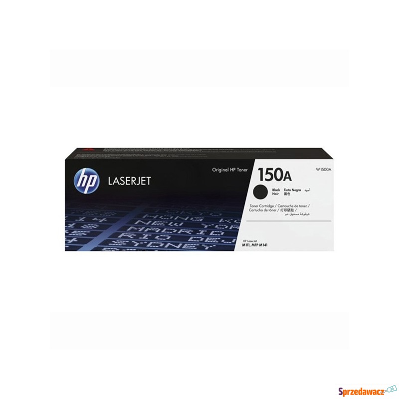 HP oryginalny toner W1500A, HP 150A, black, 975s - Tusze, tonery - Legnica