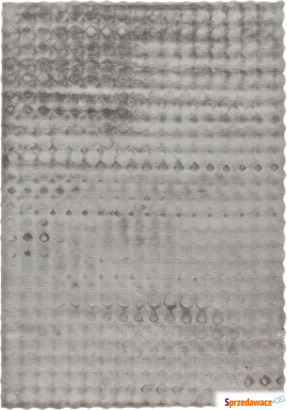 Dywan Aspen 80 x 150 cm srebrny - Dywany, chodniki - Lędziny