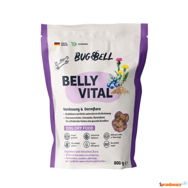BugBell Belly Vital, Digestion & Intestinal flora... - Karmy dla psów - Łomża