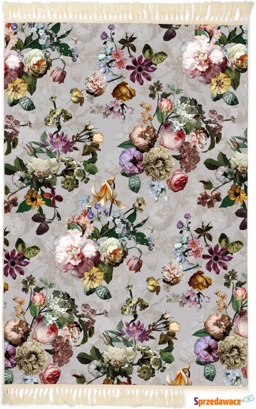 Dywan Fleur 120 x 180 cm szary - Dywany, chodniki - Legnica