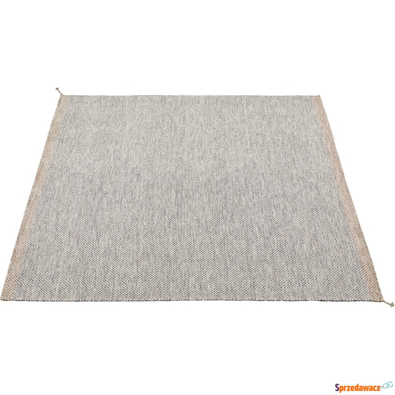 Dywan Ply 240 x 240 cm czarno-biały - Dywany, chodniki - Ostrołęka