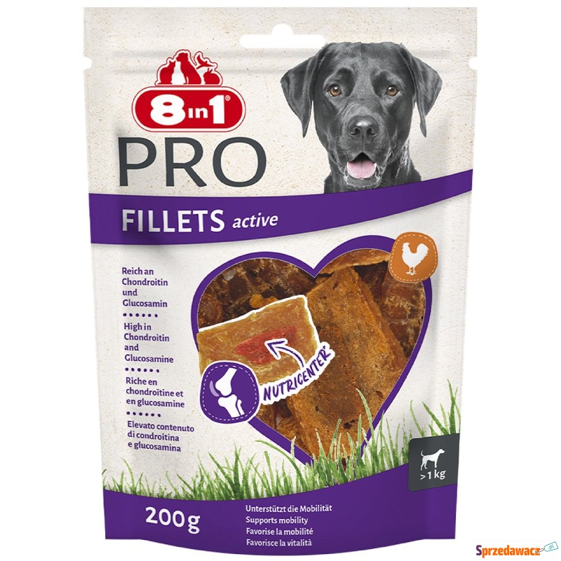8in1 Fillets Pro Active, - 80 g - Przysmaki dla psów - Suwałki