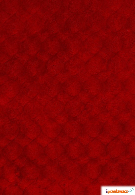 Dywan Diamond Cut 80 x 150 cm czerwony - Dywany, chodniki - Ełk