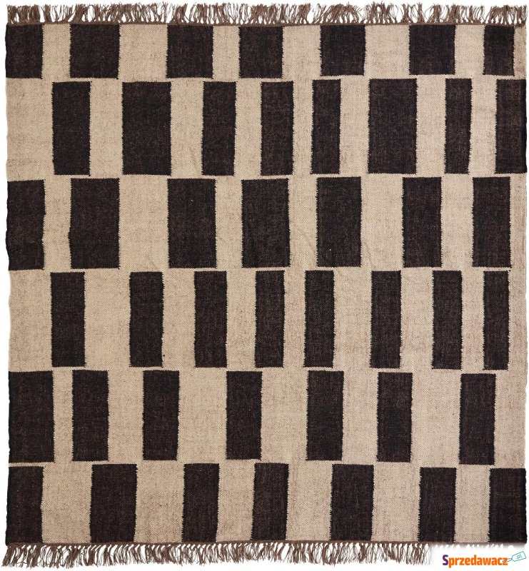 Dywan Graph 180 x 180 cm naturalny - Dywany, chodniki - Warszawa