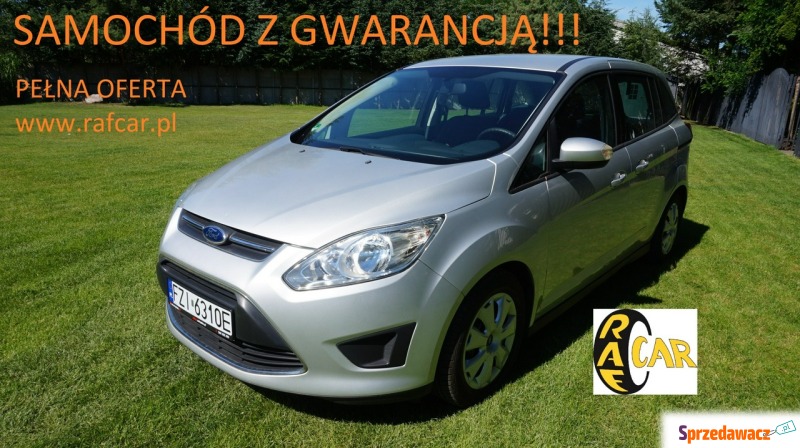 Ford Grand C-MAX  Hatchback 2013,  1.0 benzyna - Na sprzedaż za 24 999 zł - Zielona Góra