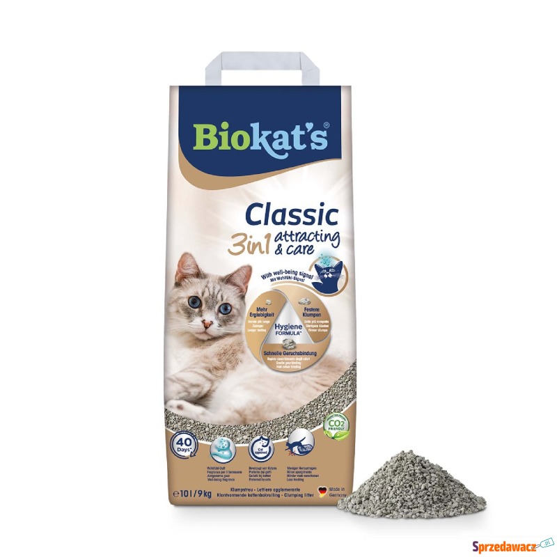 Biokat's Classic Attracting & Care, żwirek dla... - Żwirki do kuwety - Żelice