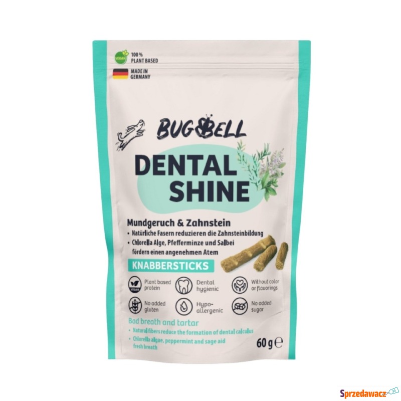 BugBell pałeczki do gryzienia Dental Shine - 60... - Przysmaki dla psów - Gdańsk