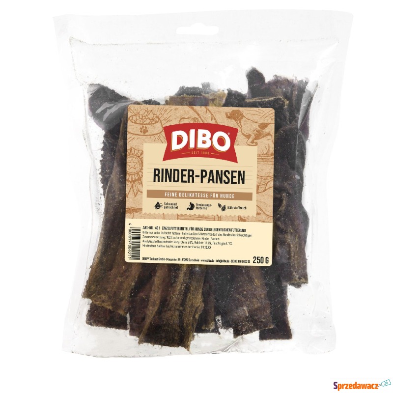 DIBO żwacze wołowe - 250 g - Przysmaki dla psów - Bielsko-Biała