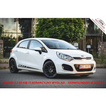 Kia Rio - 1.2 85KM !!! 100% Oryginalny lakier !!! Atrakcyjny wygląd - Nowe opony
