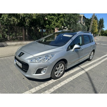 Peugeot 308 SW - 308 SW LIFT Automat 1.6 hdi 114KM 179 TYŚ km MEga zadbany Panorama Led