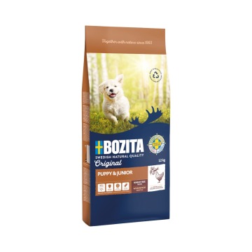Bozita Original Puppy & Junior, kurczak - bez pszenicy - 12 kg