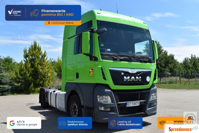 MAN TGX 18.480 [14802] - Ciągniki siodłowe - Kutno