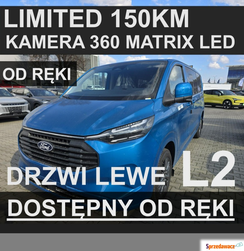Ford Transit Custom  Minivan/Van 2025,  2.0 diesel - Na sprzedaż za 190 477 zł - Szczecinek