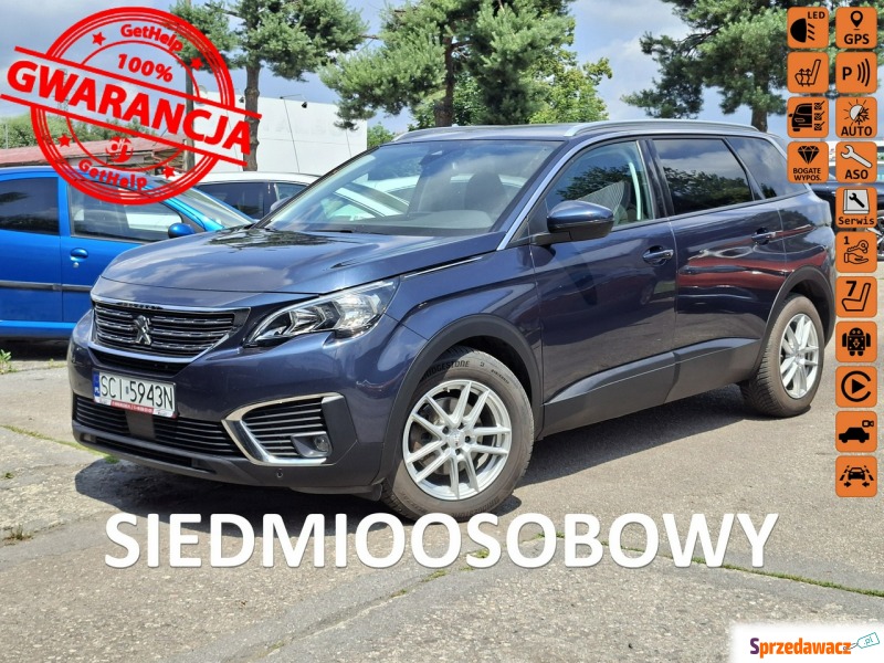 Peugeot 5008  SUV 2018,  1.5 diesel - Na sprzedaż za 61 900 zł - Cieszyn