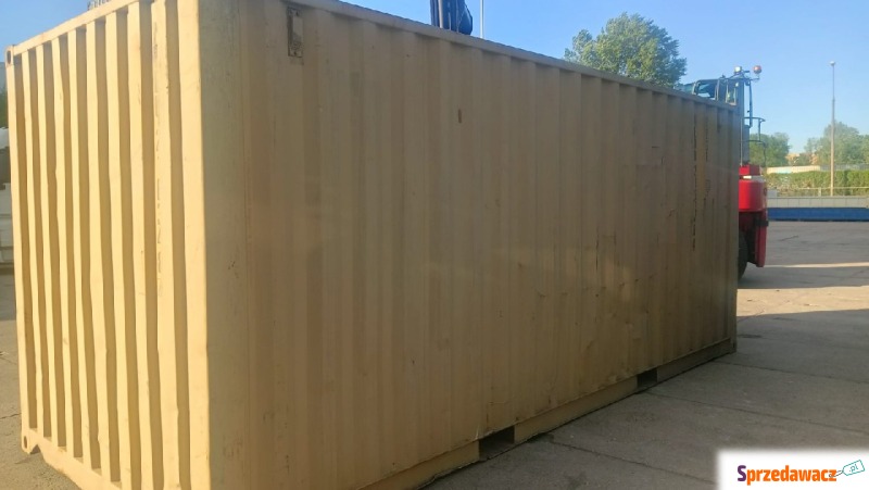 Kontener morski 20 DV CW / 6 metrowy / sprzedam - Baraki, kontenery - Mszczonów