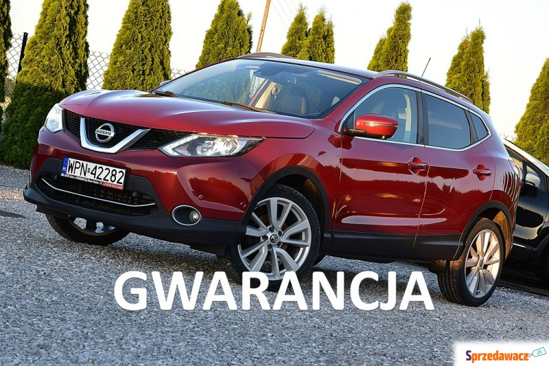 Nissan Qashqai  SUV 2015,  1.6 diesel - Na sprzedaż za 42 900 zł - Nowe Kucice