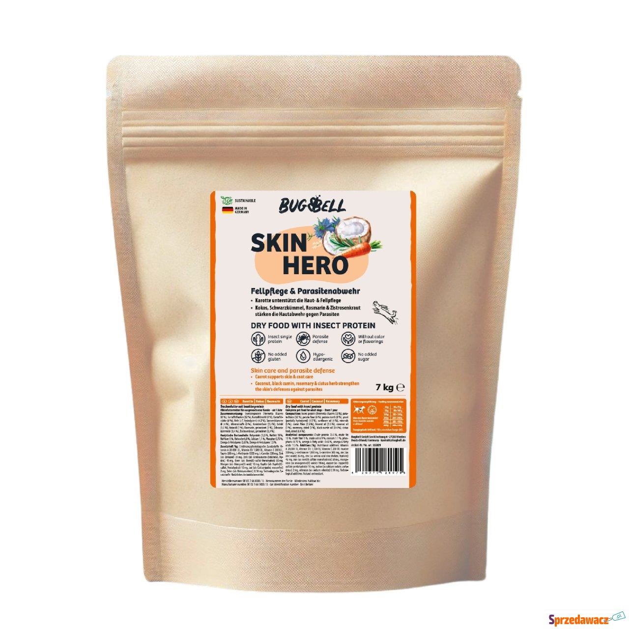 BugBell Skin Hero - 7 kg