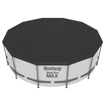 Pokrywa do basenu stelażowego, Bestway, 366 cm, czarny