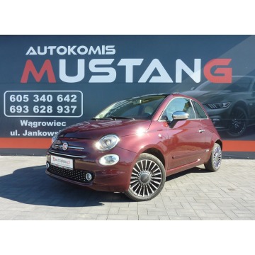 Fiat 500 - 1.2 Benzynka 69 Ps*Klimatronik*Elektryka*Panorama*Piękny Kolor