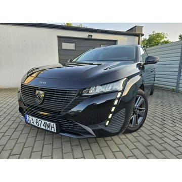 Peugeot 308 - 1.5 HDi 130KM ledy FV 23% automat BEZWYPADEK zadbany BDB STAN