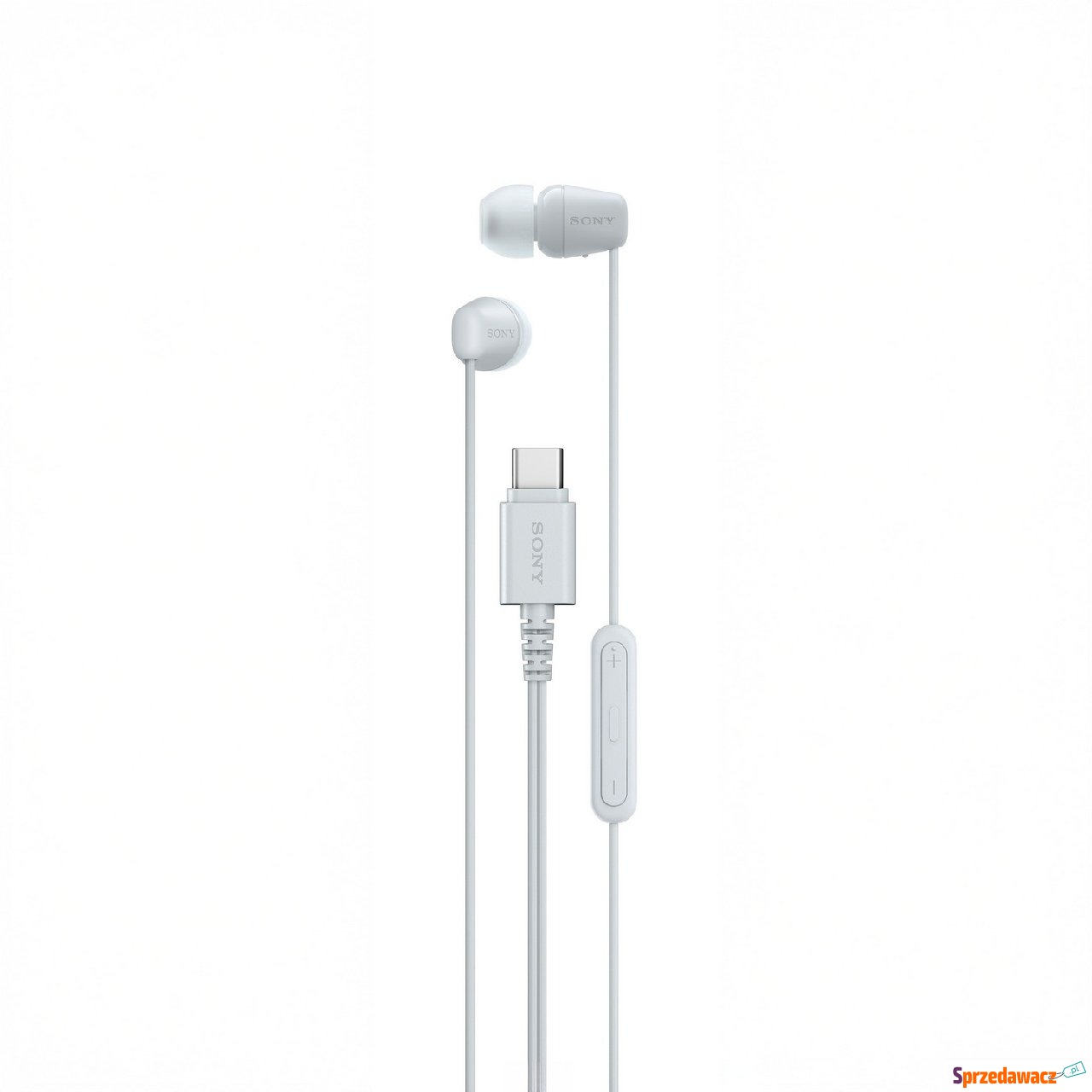 Sony IER-EX15C USB-C Białe