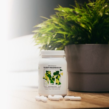 BrainMax Sleep Magnesium - Zmęczone Oczy - Soczewki, okulary, o... - Śrem - zdjęcie 3