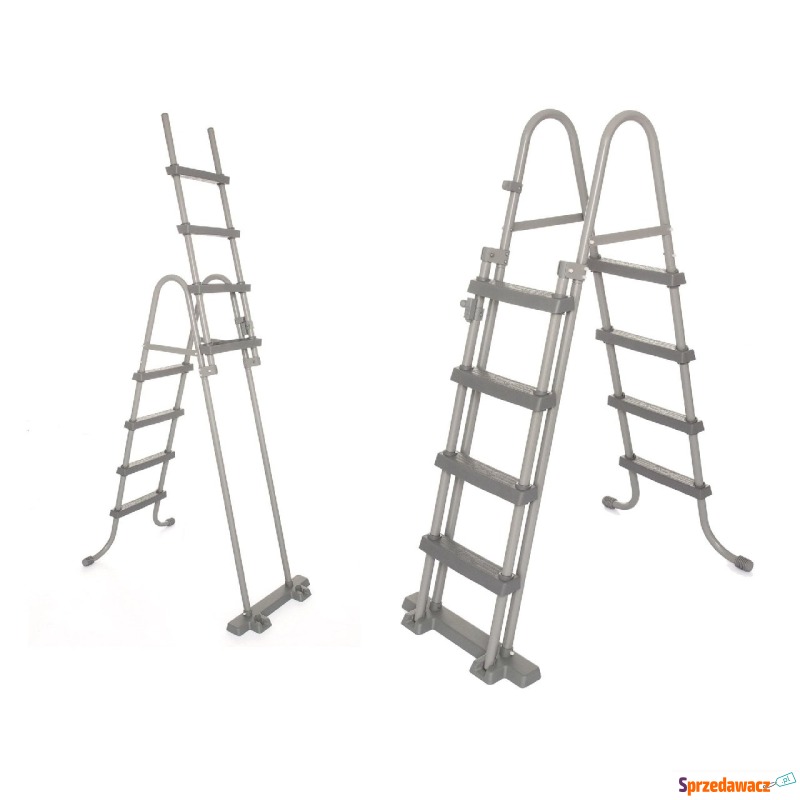 Drabinka bezpieczna do basenów, Bestway, 122 cm - Akcesoria i części - Suwałki