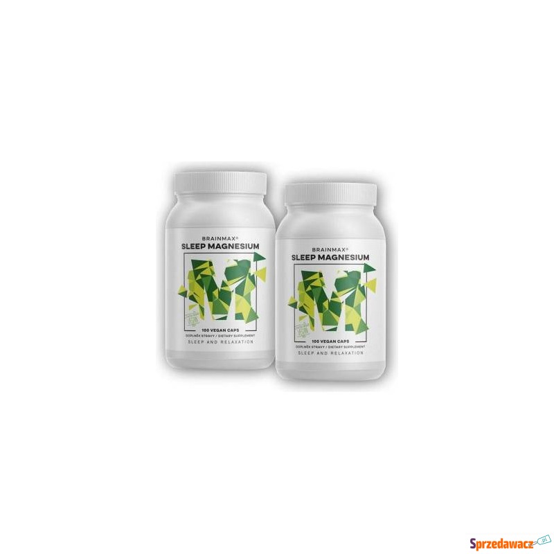 BrainMax Sleep Magnesium - Zmęczone Oczy - Soczewki, okulary, o... - Śrem
